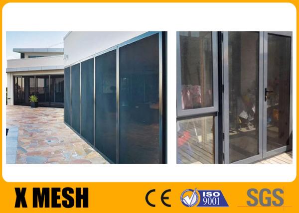 Black Coated Anti Theft SS304 Stainless Steel Security Screen 900mm
