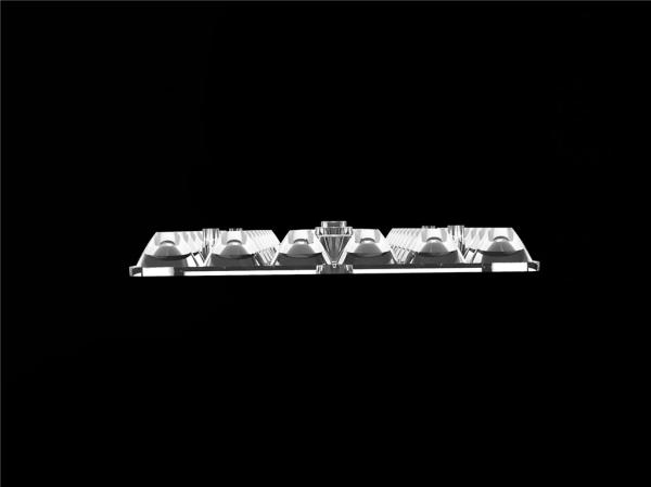 54IN1 30 Degree Outdoor Light 3030 LED Lens PC Led Optics For Stadium Light / Pitch Lights  L144*W94mm