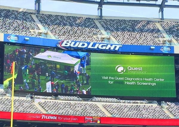 Full Waterproof Outdoor P4 P5 P6 P8 P10   outdoor Large Led Display Screen With Die-casting Aluminum Cabinet