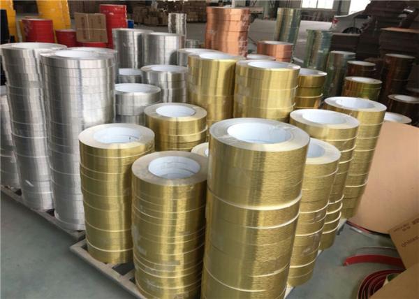 Customized Thickness Polished Aluminum Strips High Temperature Resistance Coil Shape