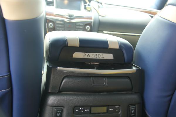 Aftermarket PVC Ergonomic Car Interior Armrest For Nissan Patrol Y62
