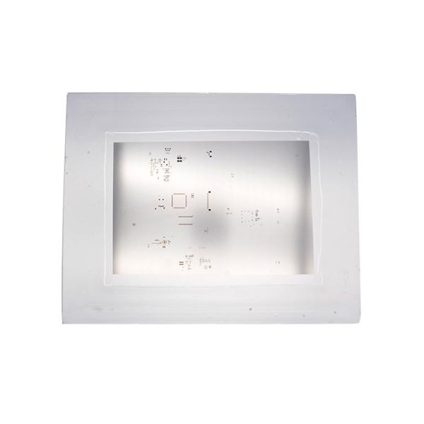 Estêncil de aço inoxidável cortado laser para o tamanho do conjunto 420mm*520mm do PWB