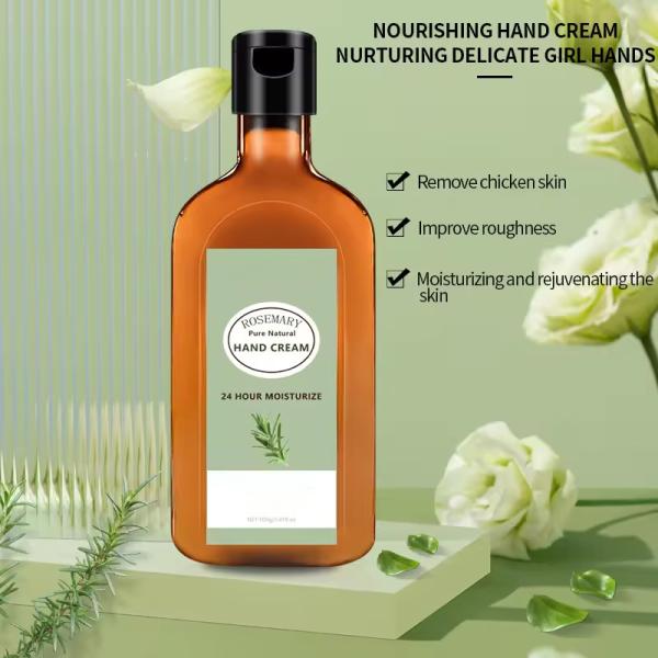 Creme hidratante para pés secos Creme para mãos de alecrim para reparação
