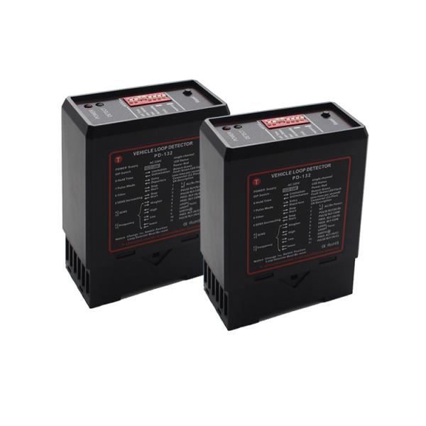 Single Channel Inductive Loop Detector with 100ms Reaction Time 240V/5A Output Relays and 20kHz to 170kHz Frequency Range for Vehicle Access Control