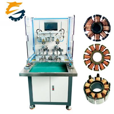 Máquina de enrolamento de bobinas de motor pequeno de alta produtividade com velocidade de forquilho voador de até 1000 rpm