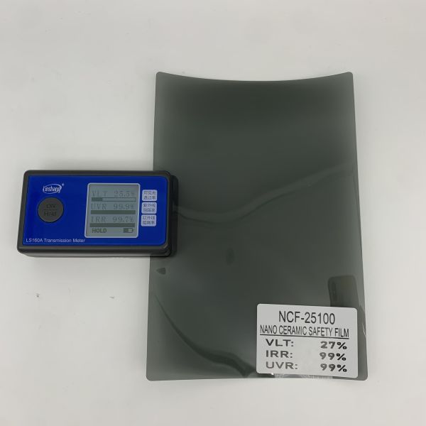 Nano Ceramic Safety Film with 99% IRR and 99% UVR for High Heat Rejection Car Window Tint Film 3mil Thickness