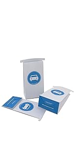 Airplane Vomit Barf Bags - Disposable Air Sickness Bags Vomit Bags For Car, Uber, Travel