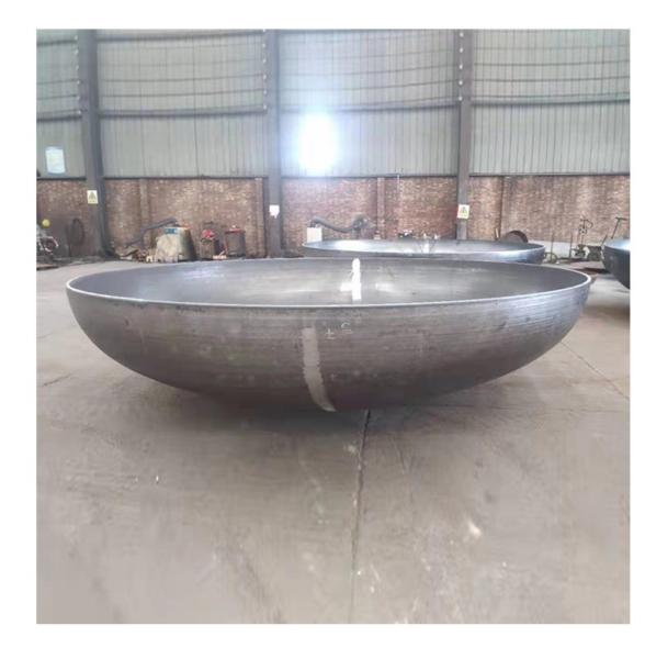 Customized Stainless Steel Semi Ellipsoidal Elliptical Head Tank Heads 6'' Sch 10S Dish End