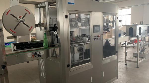 Double Heads Shrink Sleeve Labeling Machine
