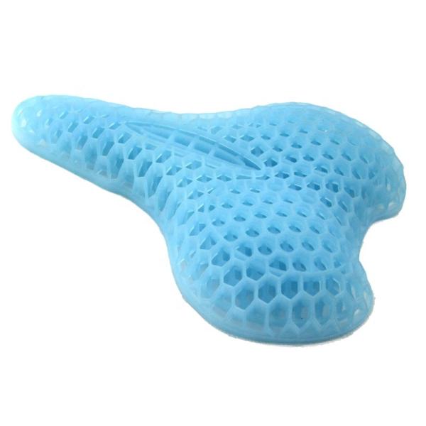 Comfortable Gel Bicycle Seat Cushion with TPE Filling Material and Polyester Cover