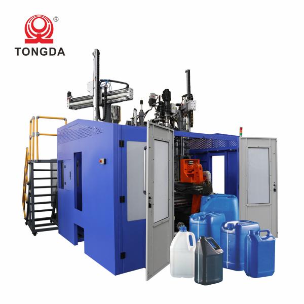 HDPE Blowing Moulding Machine high speed For Making Plastic Bottles