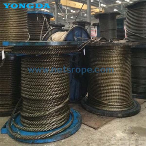 GB/T 33364-2016 6 веревочка стального провода стренги 6x61 оффшорная причаливая