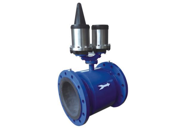 GPRS Remote Reading Electromagnetic Flow Meter For Industrial IP68 RS485