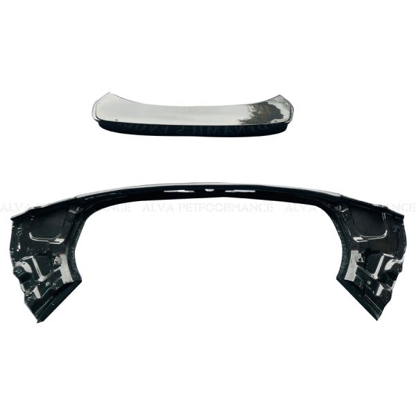 Dry Carbon Fiber Rear Spoiler Assetto Fiorano Type Ducktail Rear Wing Tailored for Ferrari SF90 Stradale PHEV Vehicles