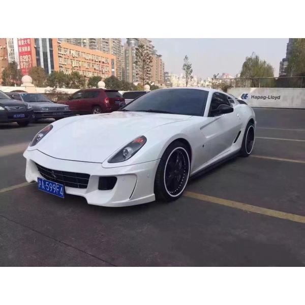For Ferrari 599 Body Kit 599 Upgraded VORS Style Front and Rear Bumper Side Skirt Spoiler Carbon Fiber Body Kit