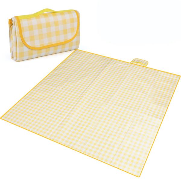 Outdoor Camping Oxford Picnic Blanket Foldable Waterproof Beach Mat for Customization