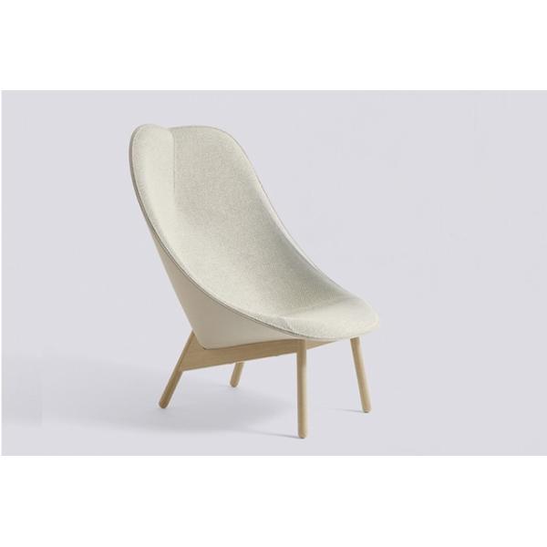 New design colors fabric Leisure high back chaise Lounge chair Uchiwa reception chair