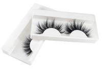 Full Strip Black Mink False Eyelashes  Handmade 25mm Natural Fake Eyelashes