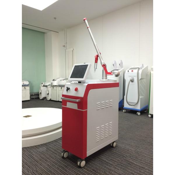 lattest high power 1500W nd yag laser tattoo removal machine with transmission pipe imported from Korea