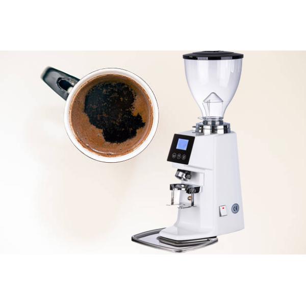 Commercial Flat Tooth Burr Coffee Grinder Espresso Coffee Bean Grinder