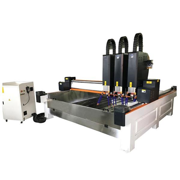 4 Axis Stone Carving Machinery Granite Marble Polished Cutting