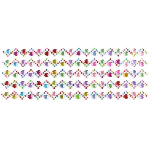 3D Acrylic Self Adhesive Diamond gem drill stickers Rhinestone Sheet for kids diy and Decal Mobile Scrapbooking OEM
