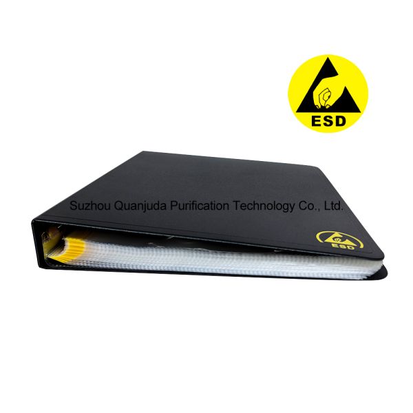 Anti Static ESD File Folder 4 Hole Clamp ESD Documents Holder 50 A4 Inner Page