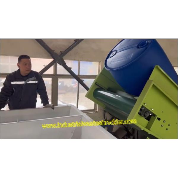 High Efficiency Plastic Drum Shredder Machine