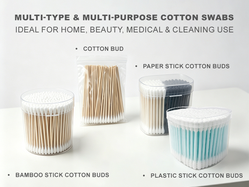 Plastic Free Paper Stick Cotton Buds Black Eco Cotton Buds Biodegradable For Nail Care