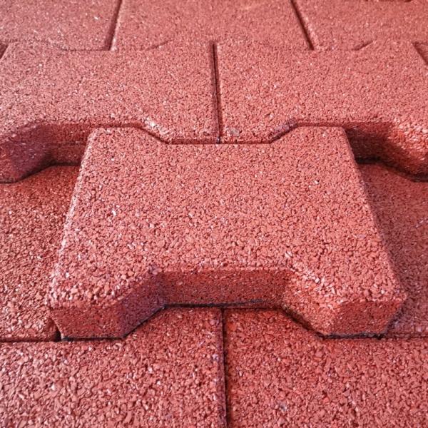 High Density Horse Stable Rubber Floor Anti Slip Interlocking Rubber Brick Pavers Non Toxic