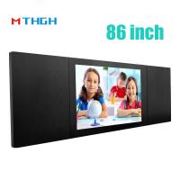 86 pulgadas Smart Interactivo pantalla táctil tablero negro para reuniones educativas
