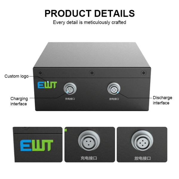 Puissance batterie au lithium fer phosphate 12.8V 10Ah batterie LiFePO4