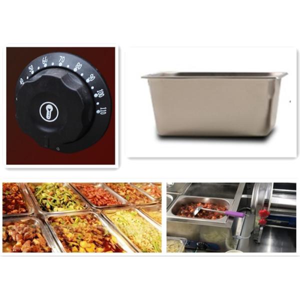 Грелка еды Байн супа коммерчески электрического шведского стола нержавеющей стали горячая Мари