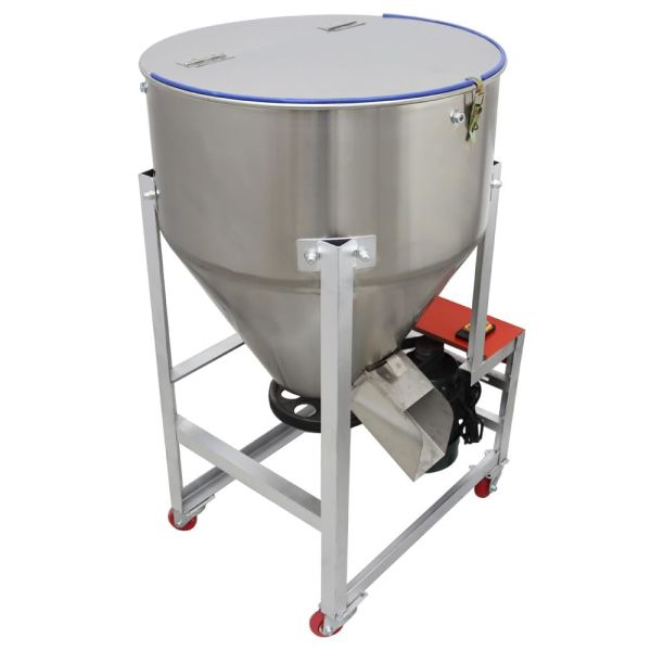 Mezcladora industrial de polvo seco de acero inoxidable personalizada 220 libras 3KW 110V para amplias aplicaciones