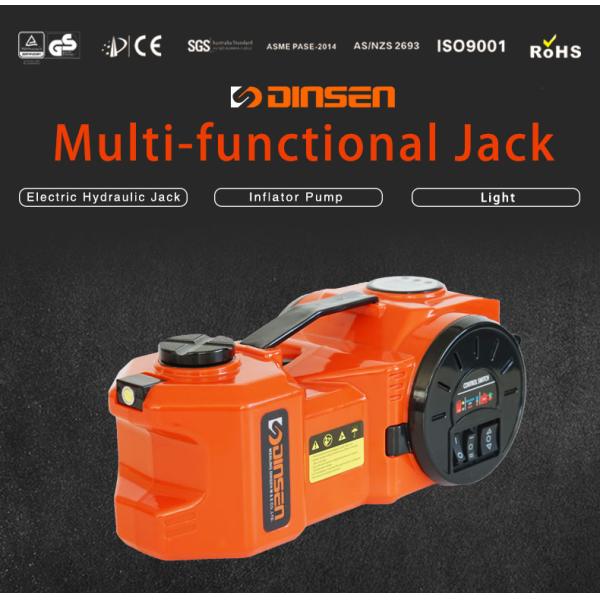 digital meter Electric Hydraulic Car Jack , 15A Cylindrical Hydraulic Jack
