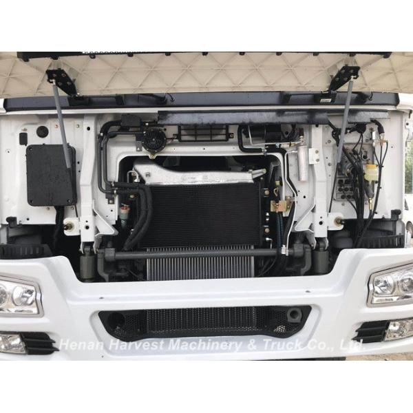 30 ton Howo 375hp 2014 Dump Second Hand Truck With New Bucket / Tyres