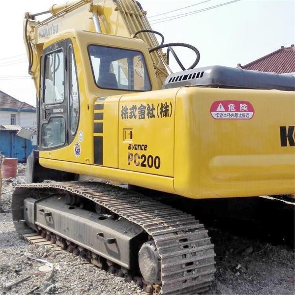 cilindro hidráulico de segunda mão original de 7 toneladas escavadeira Komatsu usada PC200 PC210 PC220