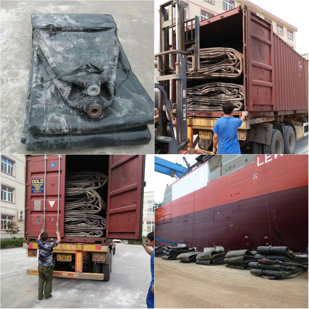 С воздушными подушками аттестации BV CCS ISO9001 раздувными морскими для сверхмощного