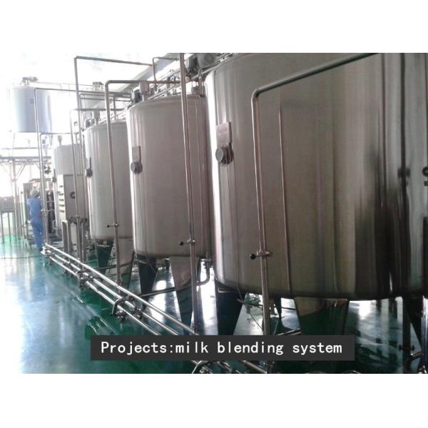 Customized Voltage Milk Processing Equipment Mini Dairy Plant for Fresh Milk and Milk