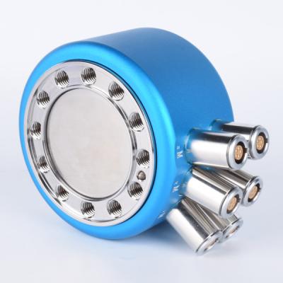 Sensor análogo da pressão da pilha de carga do sensor 2nm da força da linha central Rs485 seis