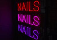 l'UE de signe de Logo Letter Led Neon Flex de clou de 200cm branchent les signes au néon faits sur commande de barre