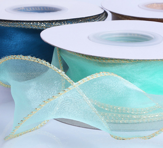 Лента сатинировки Fishtail цветка ленты DIY марли ленты материального упаковывая