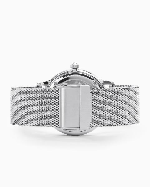 Grey CD Grain Dial Mens Leather Dress Watch Swiss Quartz Movement With Date