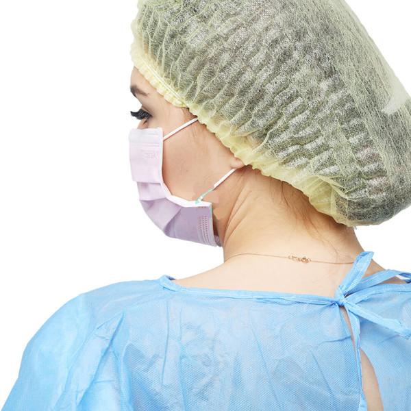 Hospital Single Use 12gsm 14gsm 16gsm Nonwoven Surgical Cap