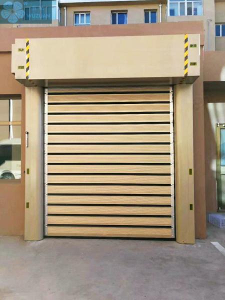Aluminum Alloy 2m/S DC24V High Speed Spiral Door