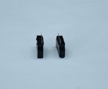 SATA 7p Femal Solder Type 180° Au 15u'' Plated Wire to Board Connector