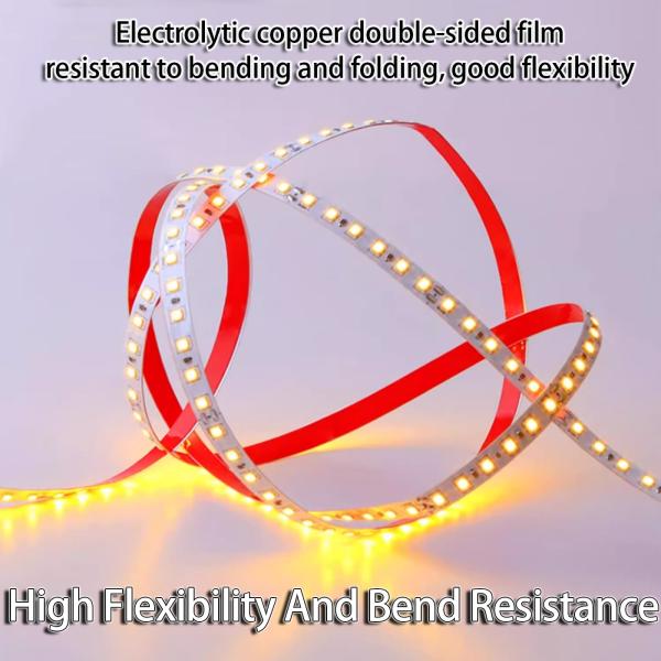 12V24V Low Voltage Light Strip Self-Adhesive Linear Light Living Room Patch Cabinet Embedded Line Light Slot Led Light Strip