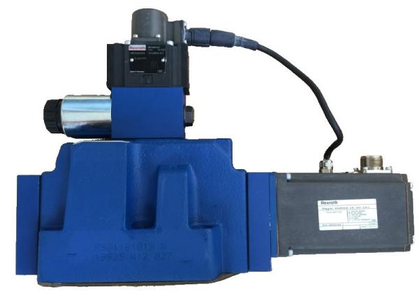 Válvula proporcional Rexroth 4WRDE25V1-350L-5X/6L24K9/WG152MR Respuesta rápida azul Fácil de instalar y mantener Control de alta precisión