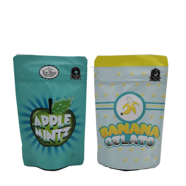 Цифровая печать Алюминиевая фольга Ziplockk сумка Стоять пищевая запахоустойчивая Zipper Mylar сумки