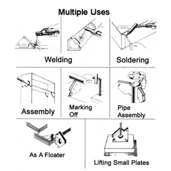 Магнит феррита магнитная стрелка держатель для сварочного цилиндра 50 фунтов прочность сильная